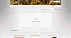 Desktop Screenshot of editionsiris.com